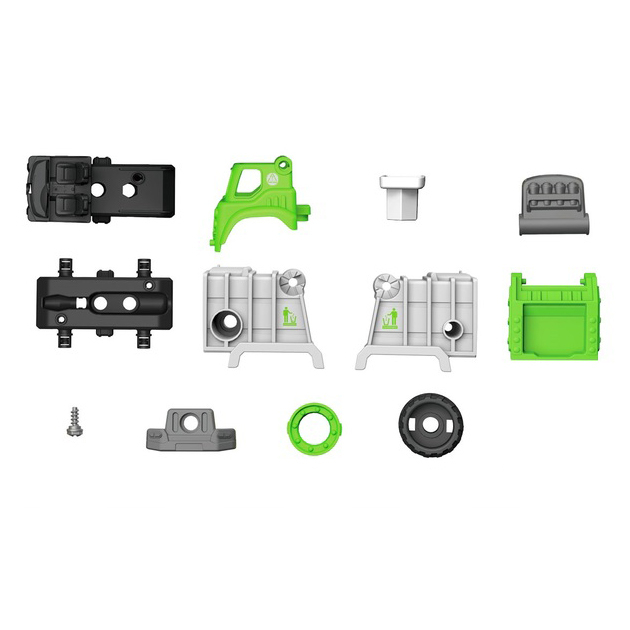 Конструктори з унікальними деталями - Конструктор DIY Spatial Creativity Сміттєвоз (CJ-1614182)#2