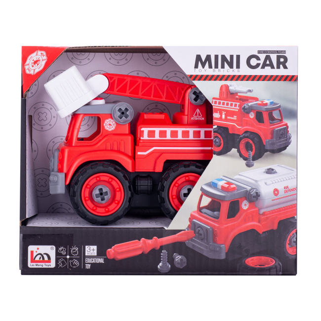 Конструктори з унікальними деталями - Конструктор DIY Spatial Creativity Пожежний кран (CJ-1614179)#3