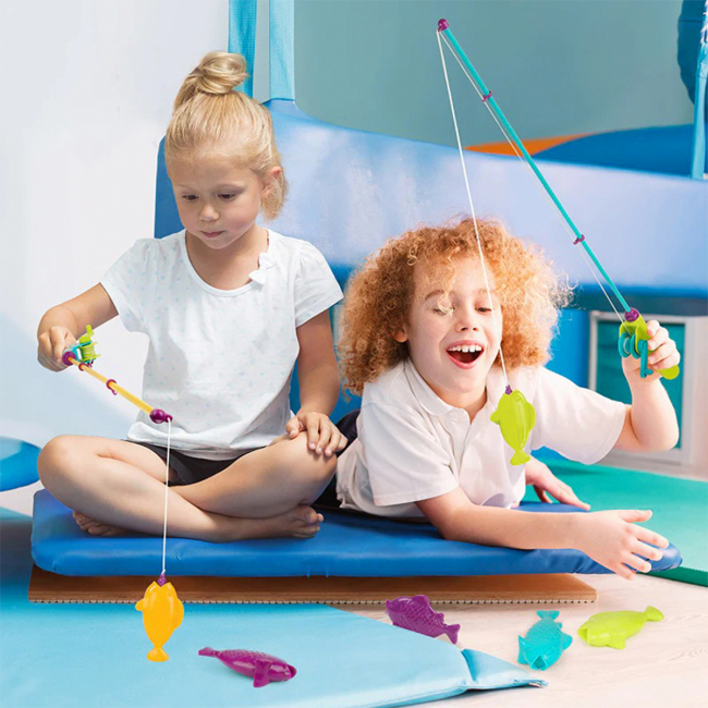 Игрушки для ванны - Игровой набор Battat Lite Магнитная рыбалка S2 (BT2763Z)#6