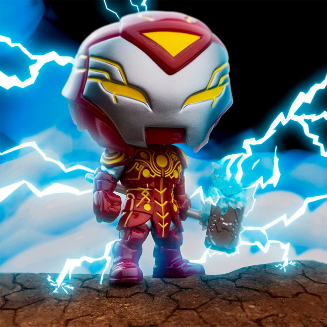 Фігурки персонажів - Фігурка Funko Pop Avengers Викривлення нескінченності Залізний молот (52005)#4