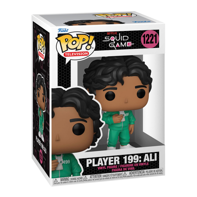 Фігурки персонажів - Фігурка Funko Pop Squid game Алі 199 (64794)#4