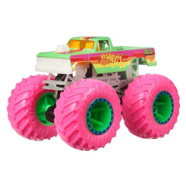 Автомоделі - Автомодель Hot Wheels Monster Trucks Glow in the Dark в асортименті (HCB50)#3