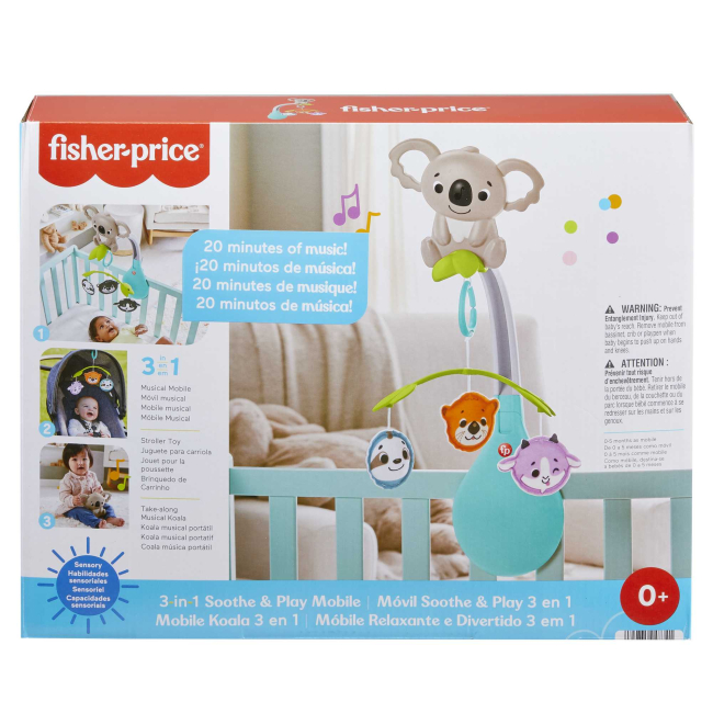 Підвіски, мобілі - Мобіль Fisher-Price Кращі друзі малюка (HGB90)#2