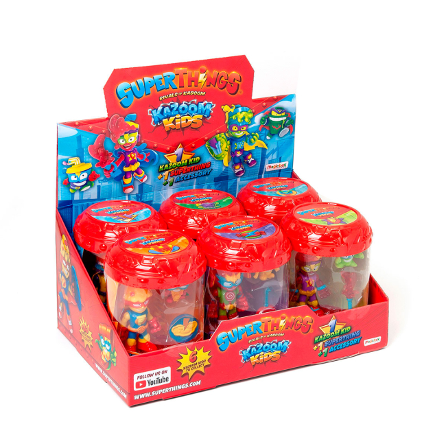 Фігурки персонажів - Фігурка-сюрприз SuperThings Kazoom kids S1 Казум-кід (PST8D066IN00)#4