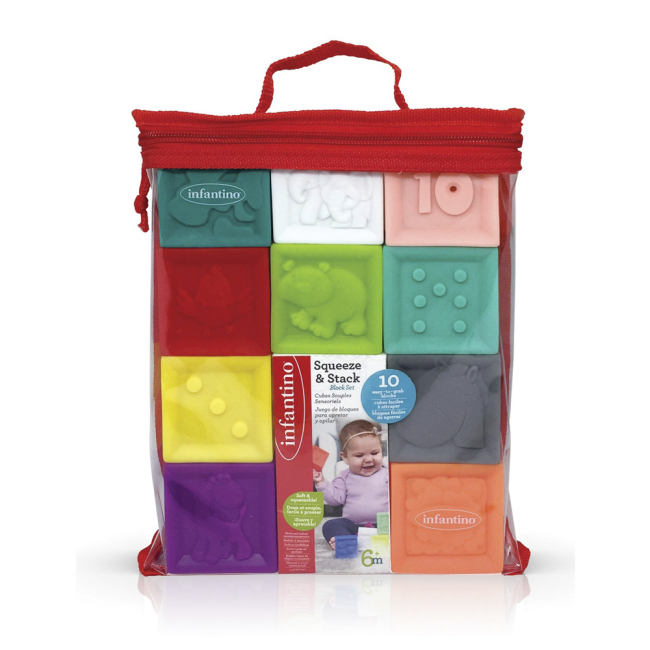 Развивающие игрушки - Развивающие кубики Infantino Посчитай зверят (206711)#2