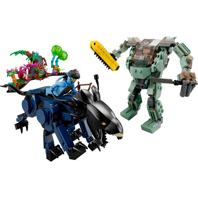 Конструкторы LEGO - Конструктор LEGO Avatar Нейтири и Танатор против Куаритча в скафандре УМП (75571)#2