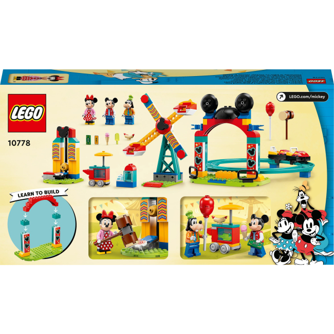 Конструктор LEGO Disney Ярмарочное веселье Микки, Минни и Гуфи (10778)#3