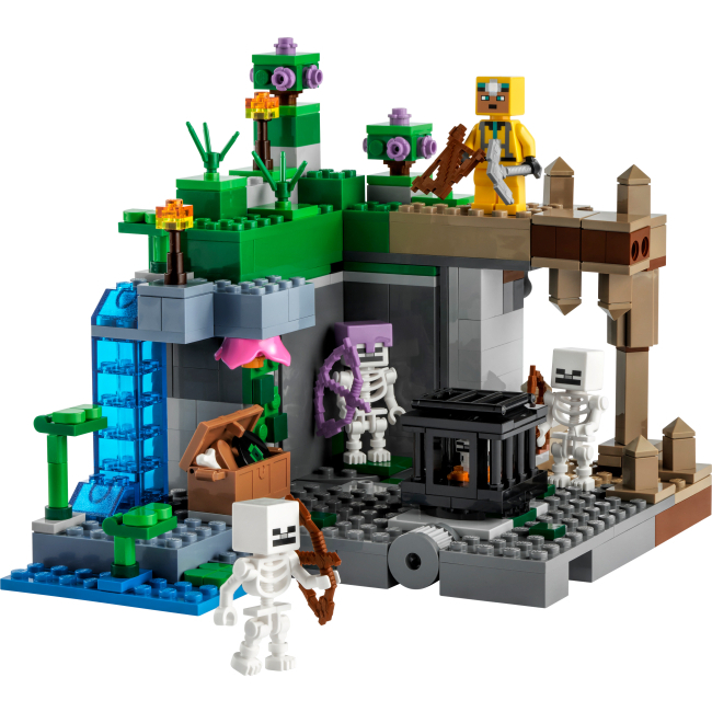 Конструкторы LEGO - Конструктор LEGO Minecraft Подземелье скелетов (21189)#2