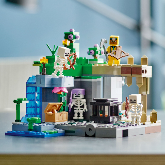 Конструкторы LEGO - Конструктор LEGO Minecraft Подземелье скелетов (21189)#4