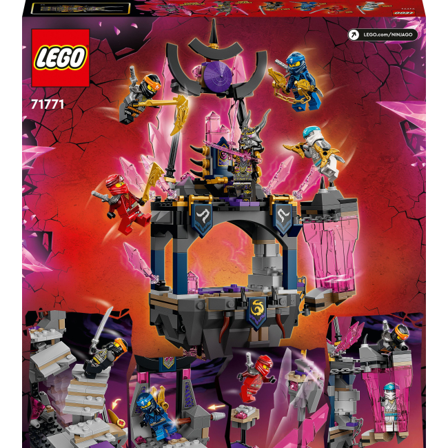 Конструкторы LEGO - Конструктор LEGO NINJAGO Храм Хрустального короля (71771)#3