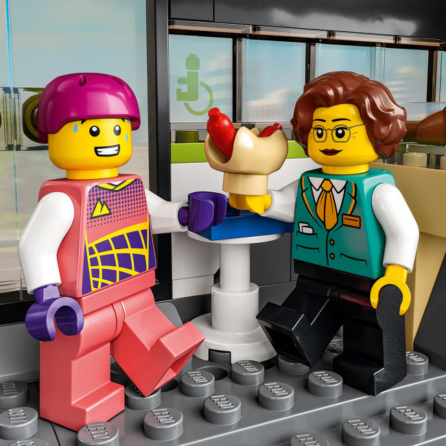 Конструкторы LEGO - Конструктор LEGO City Пассажирский поезд-экспресс (60337)#5