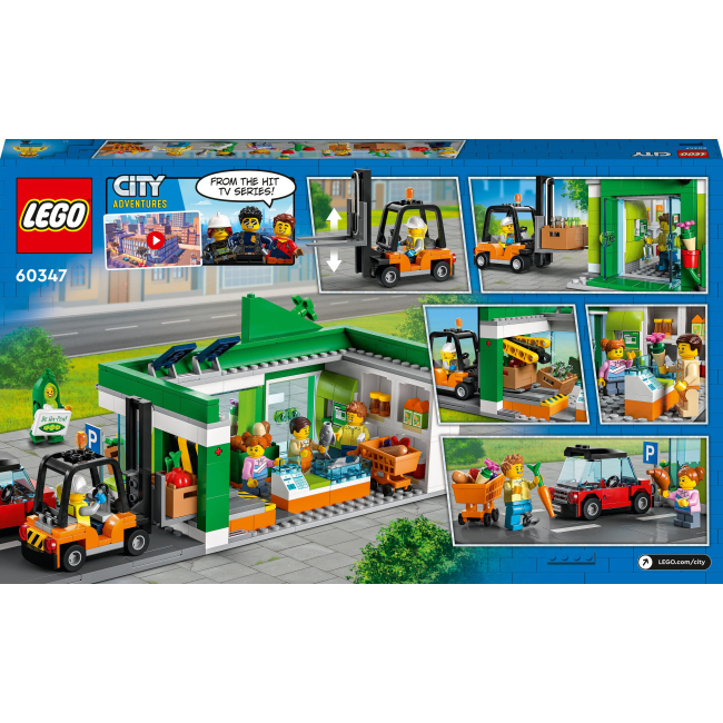 Конструктори LEGO - Конструктор LEGO City Продуктова крамниця (60347)#3