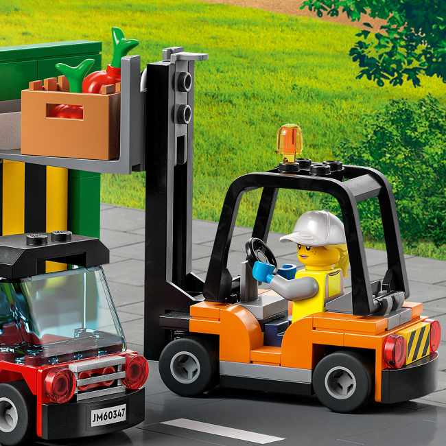 Конструктори LEGO - Конструктор LEGO City Продуктова крамниця (60347)#4