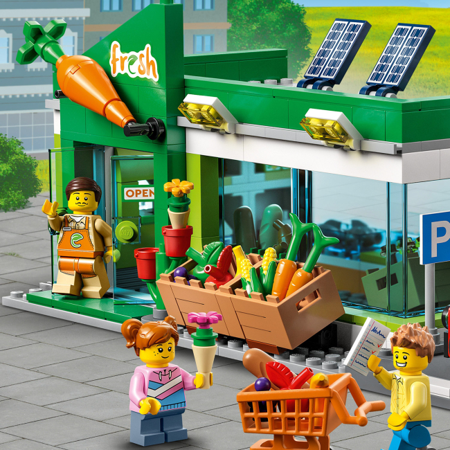 Конструктори LEGO - Конструктор LEGO City Продуктова крамниця (60347)#5