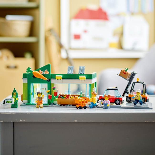Конструктори LEGO - Конструктор LEGO City Продуктова крамниця (60347)#9