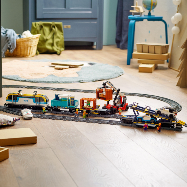 Конструкторы LEGO - Конструктор LEGO City Грузовой поезд (60336)#6