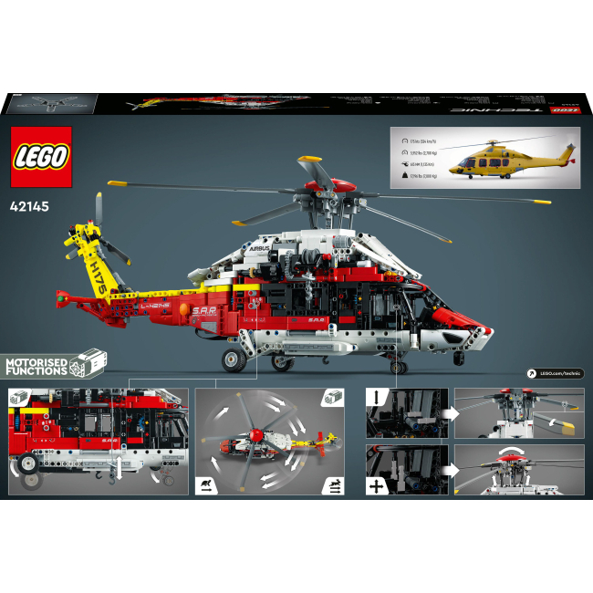 Конструктори LEGO - Конструктор LEGO Technic Рятувальний гелікоптер Airbus H175 (42145)#3