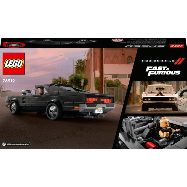 Конструктори LEGO - Конструктор LEGO Speed Champions Fast & Furious 1970 Dodge Charger R/T (76912)#3