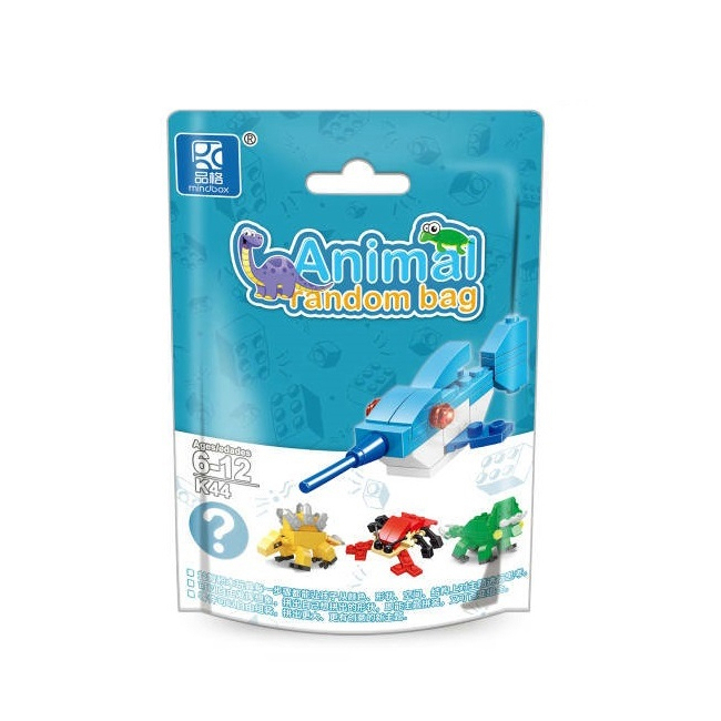 Конструкторы с уникальными деталями - Конструктор MINDBOX Серия 1 Мир Животных в ассортименте (K44)#2