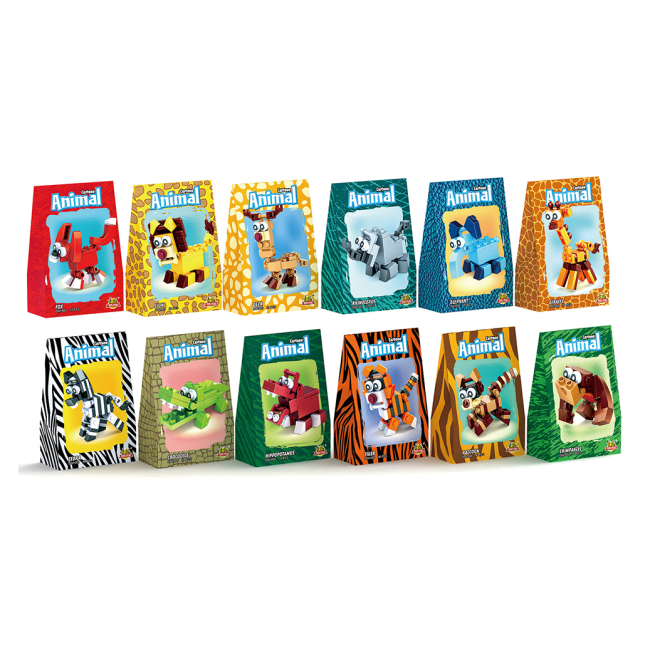 Конструкторы с уникальными деталями - Конструктор Star tribe Mini Blocks Мир джунглей в ассортименте (CJ-2224442)#3