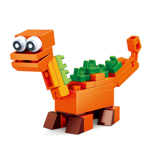 Конструкторы с уникальными деталями - Конструктор Star tribe Mini Blocks Динозаврик в ассортименте (CJ-2224439)#2