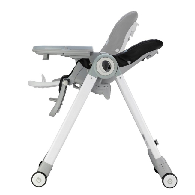 Товари для догляду - Стільчик для годування MoMi Luxuria black (KRKA00017)#2