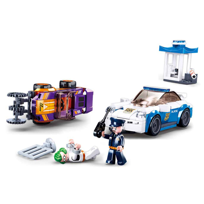 Конструктори з унікальними деталями - Конструктор Sluban Police Погоня (M38-B0825)#2