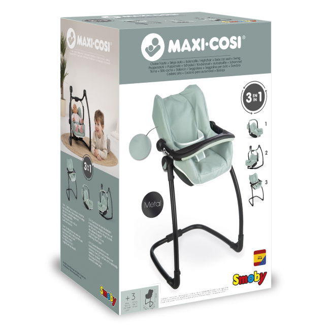 Меблі та будиночки - Крісло Smoby Maxi-cosi and Quinny М'ята 3 в 1 (240239)#4