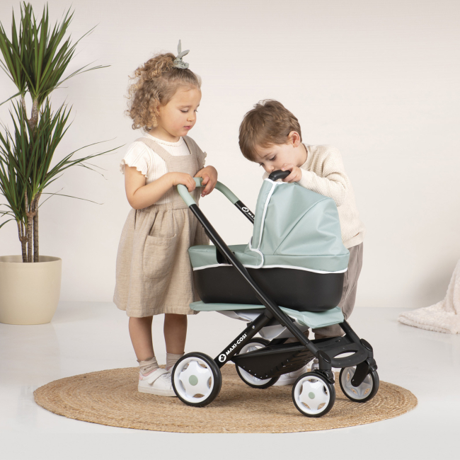 Транспорт и питомцы - Коляска Smoby Maxi-cosi and Quinny Мята 3 в 1 (253120)#3