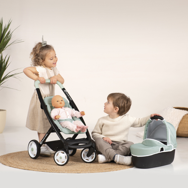 Транспорт и питомцы - Коляска Smoby Maxi-cosi and Quinny Мята 3 в 1 (253120)#4