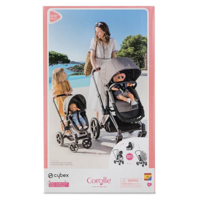 Транспорт и питомцы - Коляска Corolle Cybex 3 в 1 (9000140770)#7
