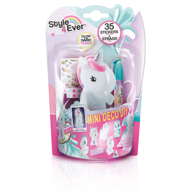 Набори для творчості - Набір для творчості Canal Toys Style 4 Ever Мій улюбленець Єдиноріг Блискітка (OFG179/3)#2