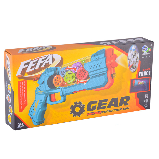 Розвивальні іграшки - Музична іграшка Shantou Jinxing Пістолет в асортименті (AK-688)#4