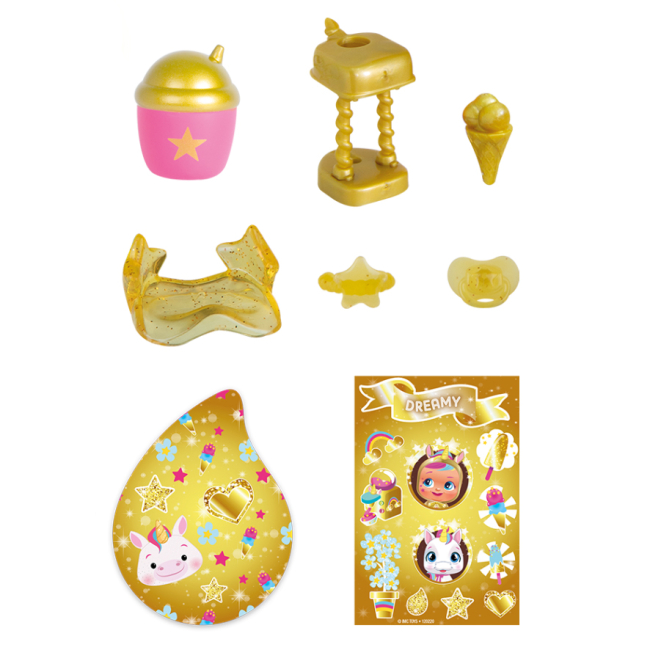 Пупси - Пупсик-сюрприз Cry babies Magic Tears Golden edition (93348)#3