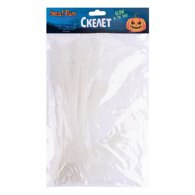 Аксессуары для праздников - Декор Yes! Fun Хэллоуин Скелет 90 см (974353)#2
