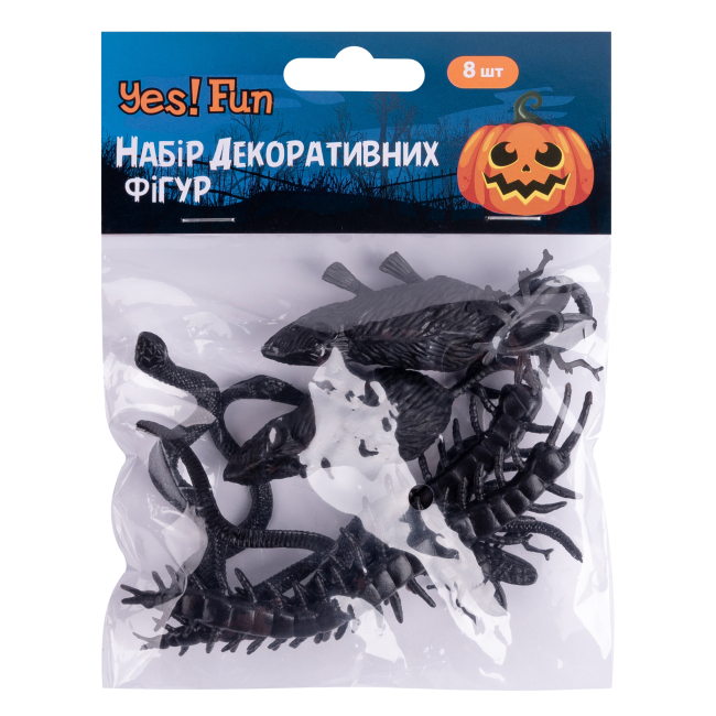 Аксесуари для свят - Декор Yes! Fun Хеловін Набір комах 8 штук (974348)#2