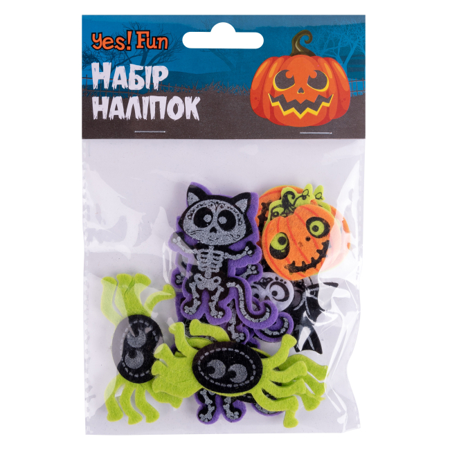 Аксессуары для праздников - Набор наклеек Yes! Fun Хэллоуин Ужасно веселые 12 штук (974477)#2