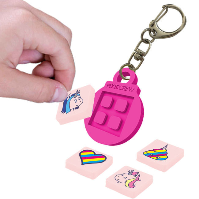 Брелоки - Брелок Pixie Crew Поні насичений рожевий (PXX-05-54)#2