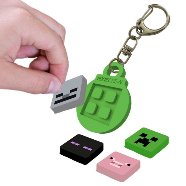 Брелоки - Брелок Pixie Crew Майнкрафт зеленый (PXX-05-35)#3