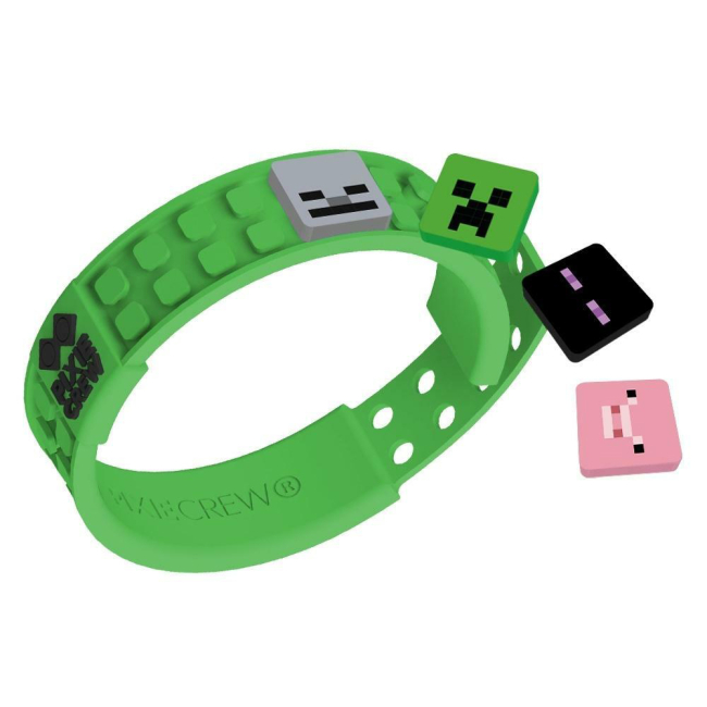 Набори для творчості - Набір Pixie Crew Браслет Майнкрафт зелений (PXX-02-35)#2