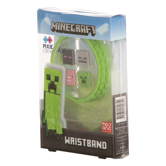 Набори для творчості - Набір Pixie Crew Браслет Майнкрафт зелений (PXX-02-35)#3