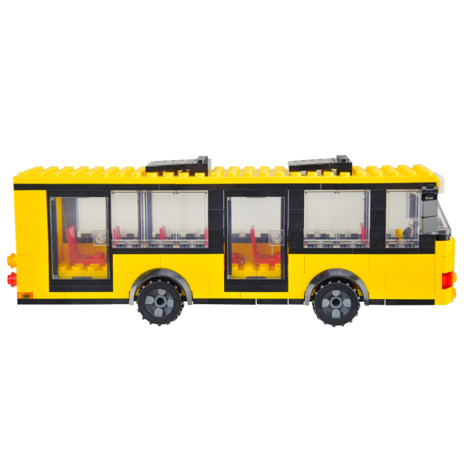 Конструкторы с уникальными деталями - Конструктор IBLOCK Транспорт Маршрутное такси (PL-921-376)#3