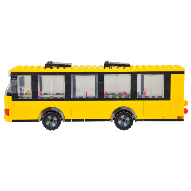 Конструкторы с уникальными деталями - Конструктор IBLOCK Транспорт Маршрутное такси (PL-921-376)#4