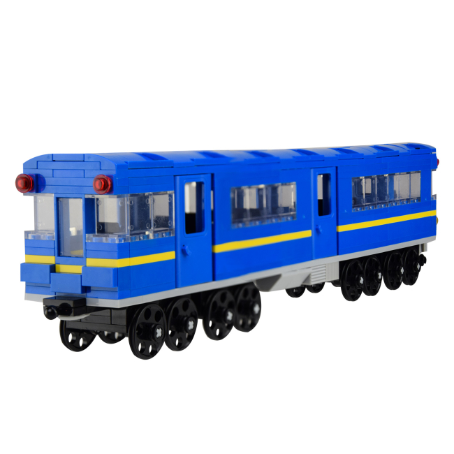 Конструктори з унікальними деталями - Конструктор IBLOCK Транспорт Вагон-метро (PL-921-383)#2