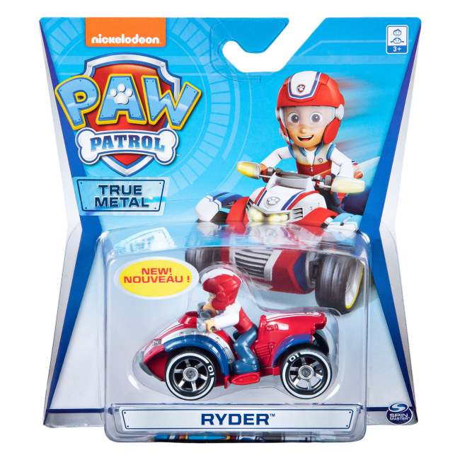 Фигурки персонажей - Игровая фигурка Paw Patrol Die Cast Спасательный автомобиль Райдер (SM16782-24)#4