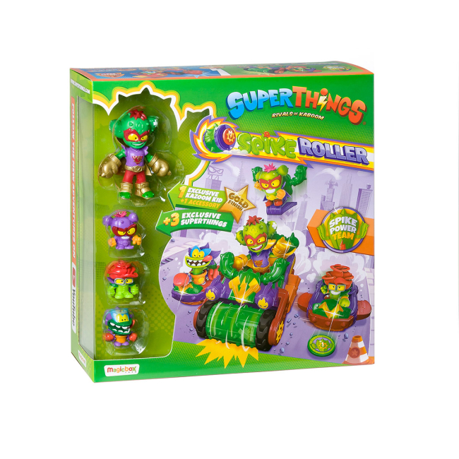 Фігурки персонажів - Ігровий набір SuperThings Kazoom kids Спайк-ролер Кактус (PSTSP514IN00)#6
