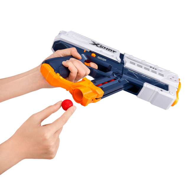 Помповое оружие - Скорострельный бластер X-Shot Excel new chaos Meteor (36282R)#5