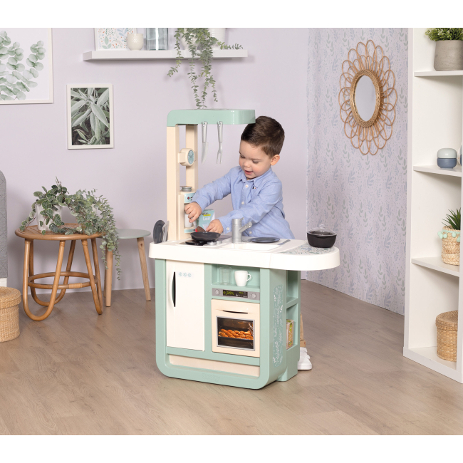 Дитячі кухні та побутова техніка - Інтерактивна кухня Smoby Черрі з духовкою та холодильником (310914)#4