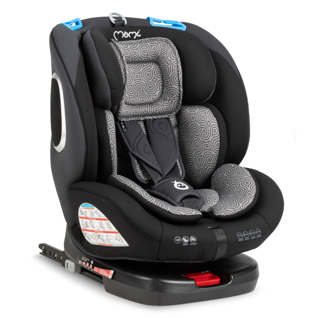 Автокресла и аксессуары - Автокресло MoMi Tordi black (FOSA00016)#2