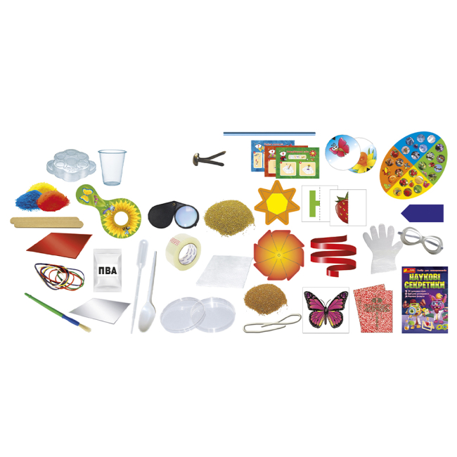 Наукові ігри, фокуси та досліди - Набір для експериментів Ranok Наукові секретики (12114128У)#2